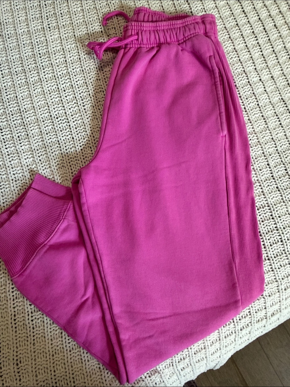 PINK Victoria's Secret Fuchsia Joggers